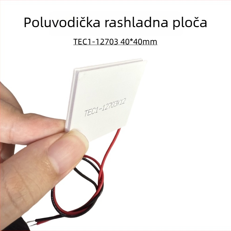 Original TEC1-12703 termoelektrični modul za hlađenje, 40×40 mm, 12V 3A