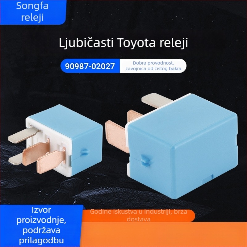 Toyota Violet relej 90987-02027, 4-pinski normalno otvoreni automobilski relej