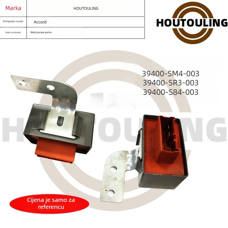 Relé pumpe goriva 39400-SM4-003 i 39400-S84-003 za Honda Accord CD4/5 CB3 CG5