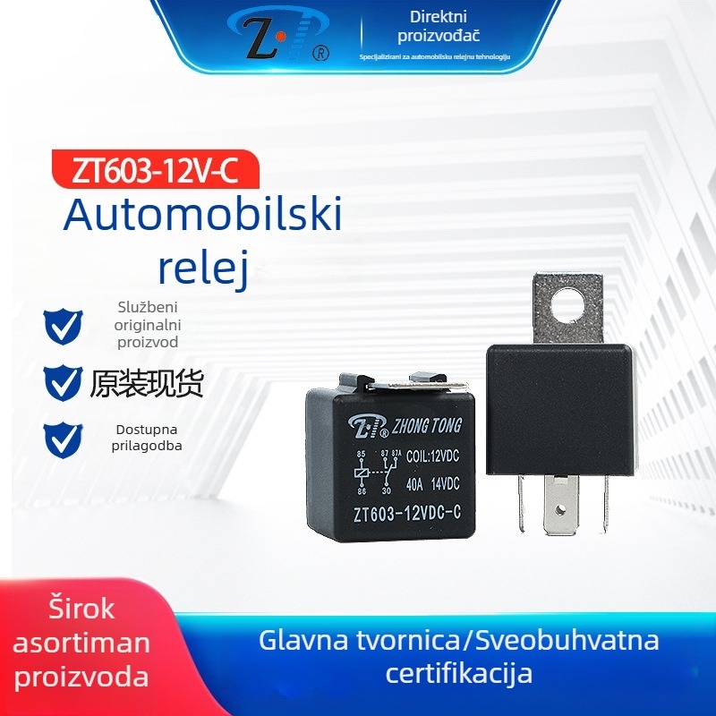 ZT603-12V-C Automobilsko rele