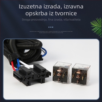 Kabel za pojačanje farova automobila H4, 12V/24V – pojačanje blizinskog i dalekog svjetla