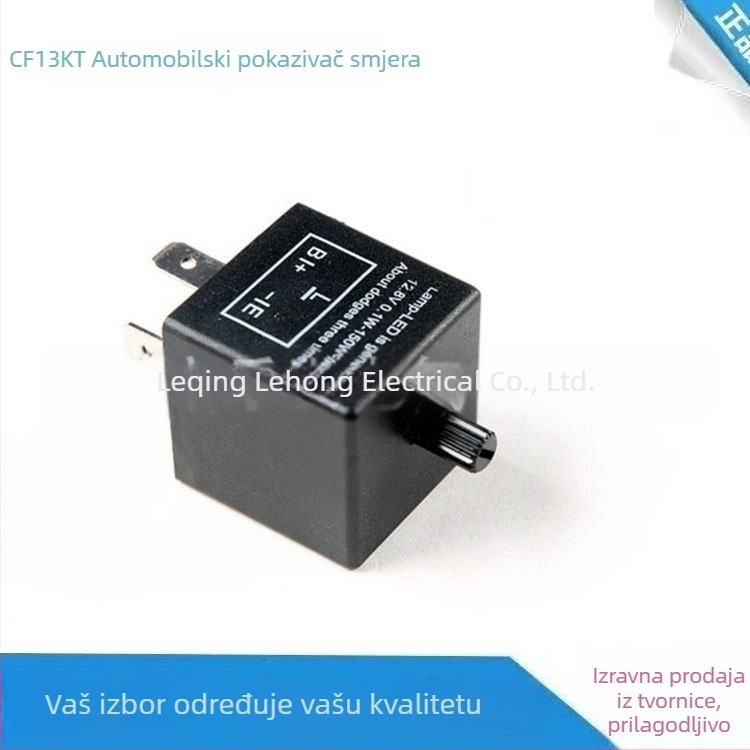 Podešavanje releja za automobilske blinkere CF13KT CF14KT, troipinski LED relej, 12V za motocikl