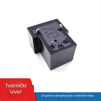 T90 relej, normalno otvoren kontakt, 50A, 4-pin, 12V zavojnica, za stanice za punjenje automobila, visok protok struje