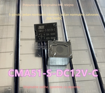 Automobilsko rele CMA51-S-DC12V-C, 5 pinova, 20A, 16V DC