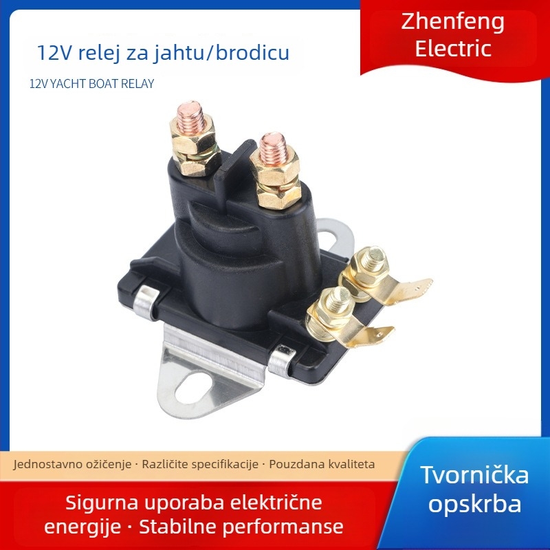 12V startni relej za Mercury/Mariner vanjske motore i MerCruiser pogonske jedinice