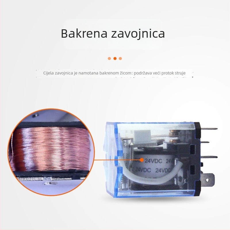 Q30F-2Z Elektromagnetsko međurele visokog napona, 30A, 220V/24V/12V, HHC71AJQX-30F