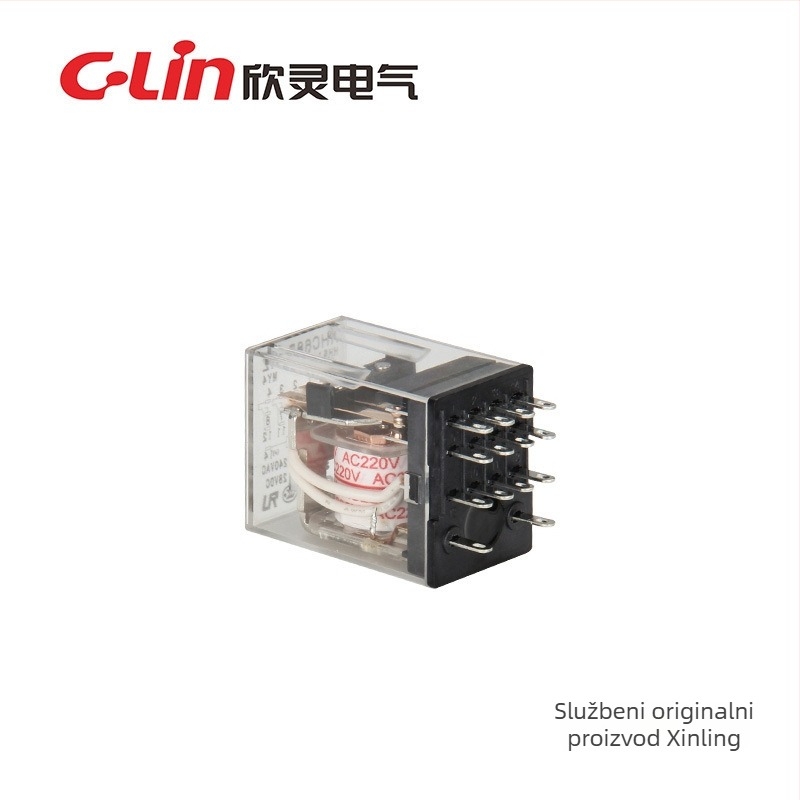 Xinling solenoidni relej HHC68B-4ZL (HH54PMY4) kompaktni elektromagnetski rele AC380V