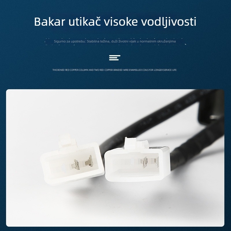 2-pinsko LED flasher relej, 12V, 150W, vodootporan i otporan na vlagu, s pričvrsnim remenom