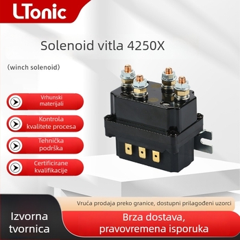 LR4250X integrirani vodootporni relej za električni winch za off-road vozila, 12V, 250A