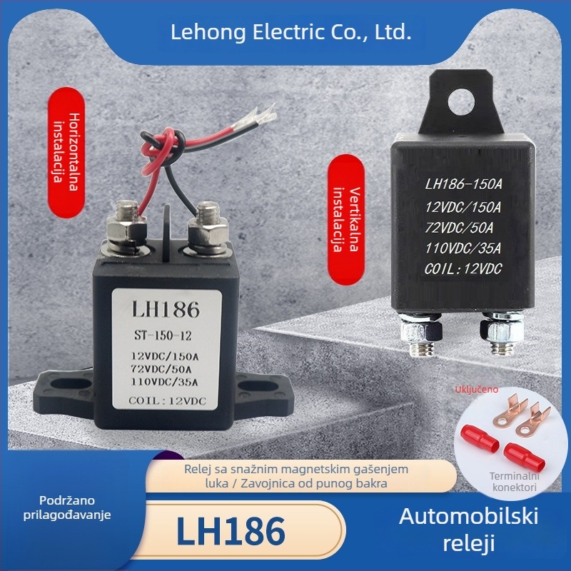 Relej automobila: elektromagnetski, tajmer, 24V, relej za paljenje, višekanalni