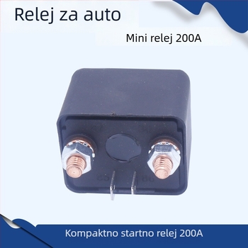 Kompaktno automobilsko rele za nužno pokretanje napajanja, 12V/24V, 200A