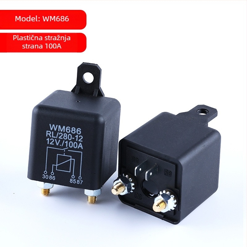Prilagođeno auto-start relej WM686 12V/24V, 100A/120A/200A