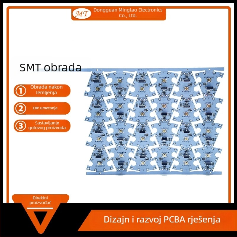 Prilagođeni PCBA za kacigu: razvoj i dizajn upravljačke ploče LED dugog dometa, kamperska svjetiljka
