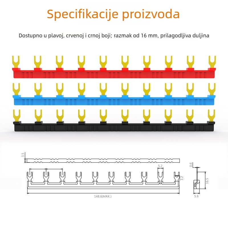Rongyue IEDC elektromagnetni rele RJ2S serije, tanko kućište, visoke snage, 8-pin
