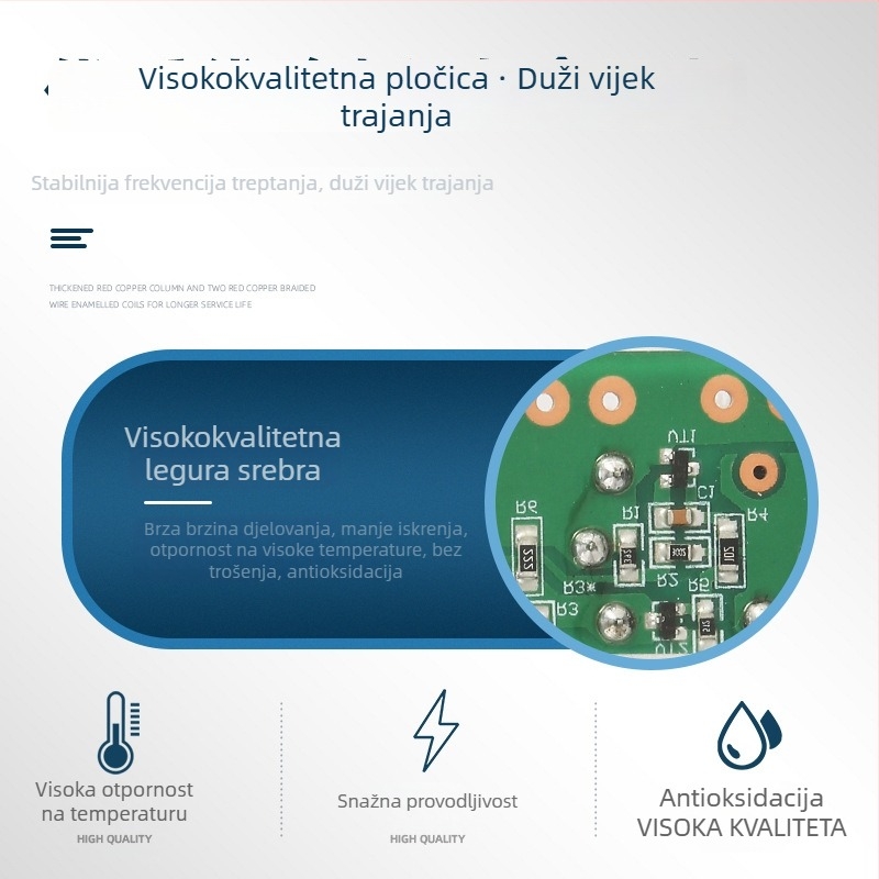 SG152B 12V/24V inteligentni elektronički migac za LED rasvjetu, univerzalno tro-pinsko automobilno rele za miganje