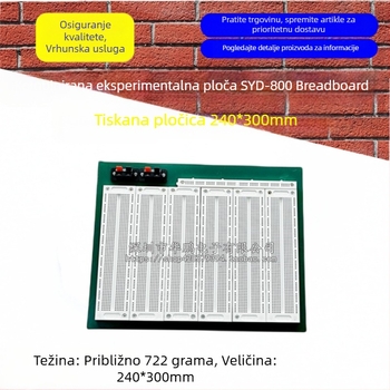 SYD-800 Breadboard za prototipiranje, 240 x 300 mm, izvorno novo
