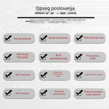Ploča kruga pomoćnog kočnog sustava — dizajn sheme, proizvodnja PCB/PCBA, SMT montaža i završno lemljenje