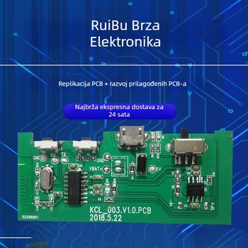 PCBA pločica s SMT lemljenjem, obrada završnog proizvoda i razvoj rješenja za reverzno inženjerstvo PCB