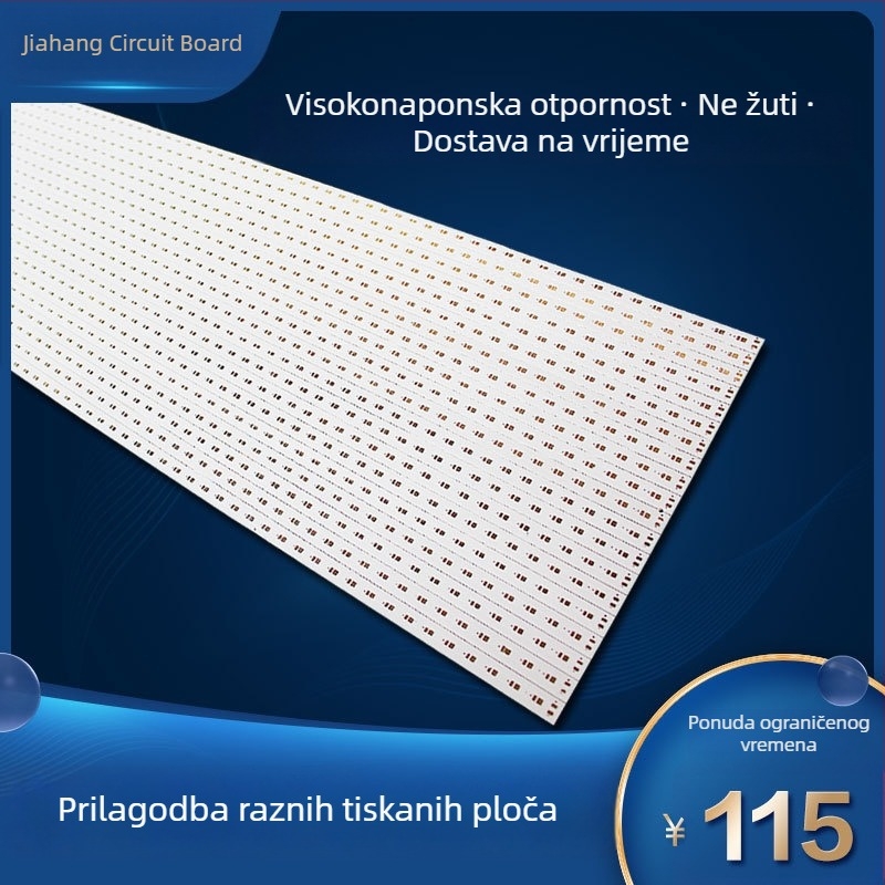 LED pločica s aluminijskim substratom, visoke snage, dizajn PCB ploče