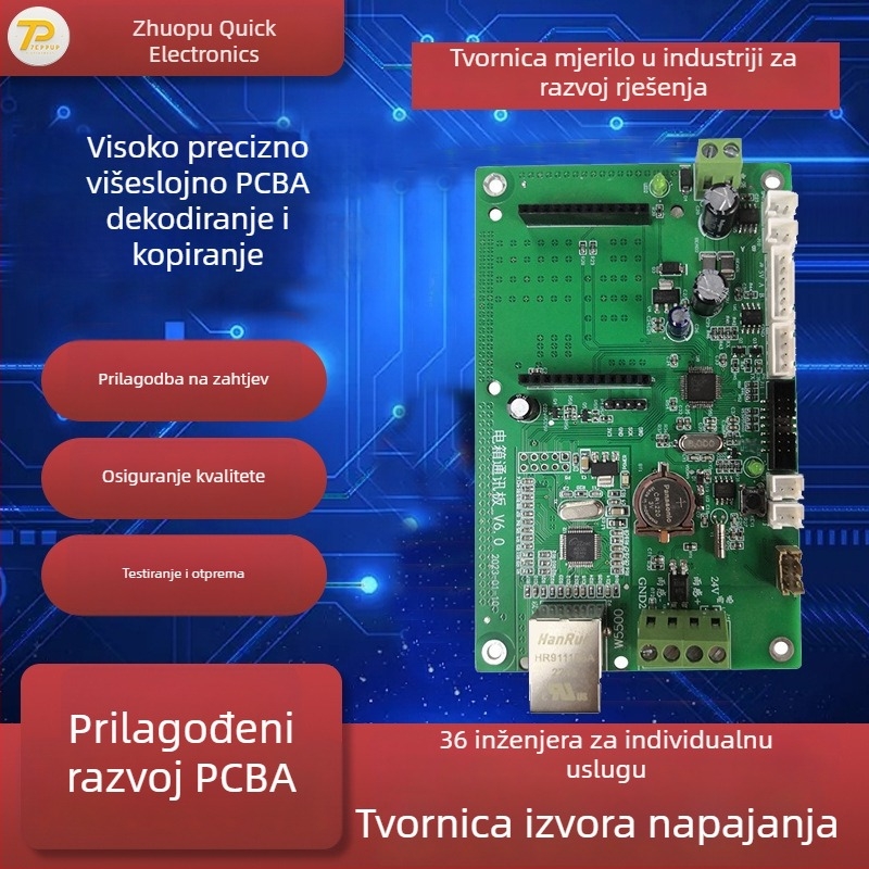 Prilagođena PCBA pločica: reverzno inženjerstvo, dešifriranje i dizajn industrijske kontrolne ploče, razvoj i proizvodnja