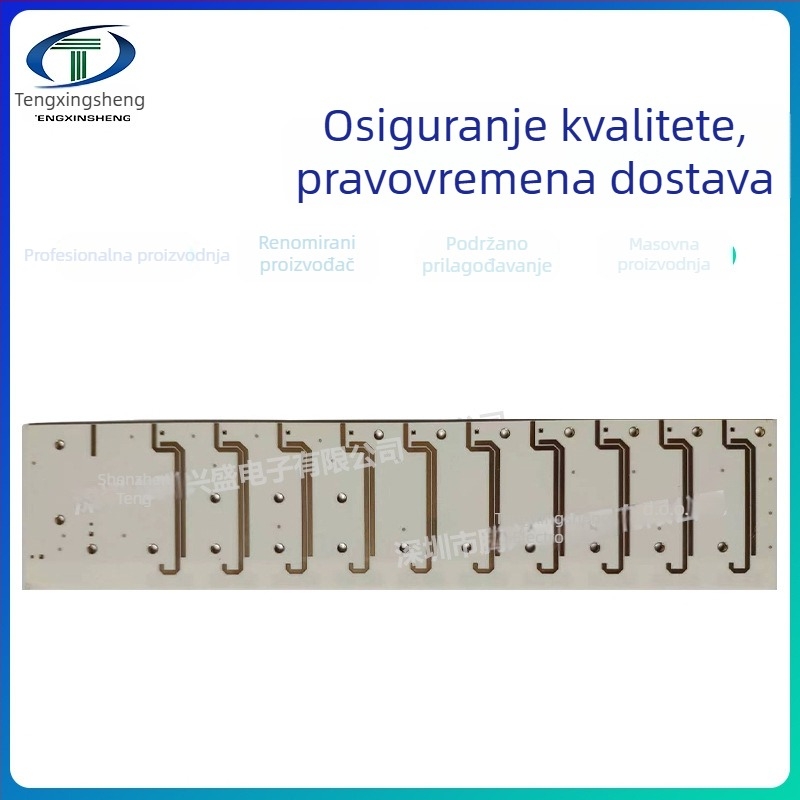 R4350B visokofrekvencijska dvostruka PCB pločica s bakrenom podlogom, epoksidna smola, back-drilled prototip pločica