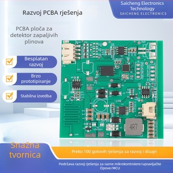 Prilagođeni razvoj PCBA za detektor zapaljivih plinova i dizajn PCB ploče