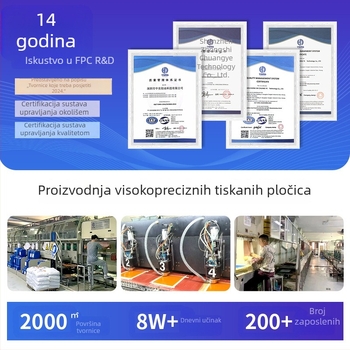 Višestruka FPC fleksibilna ploča, jednostrani i dvostrani panel, brzo prototipiranje