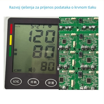Tlakomjer za nadlakticu – PCBA rješenje dizajna sa glasovnim najavom, višenamjenska all-in-one pločica