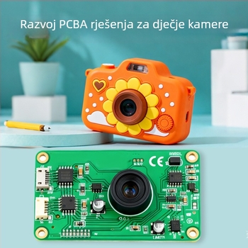 Dječja kamera za igru s PCBA upravljačkom pločom i HD digitalnom kamerom – obrazovna slagalica s OEM prilagodbom