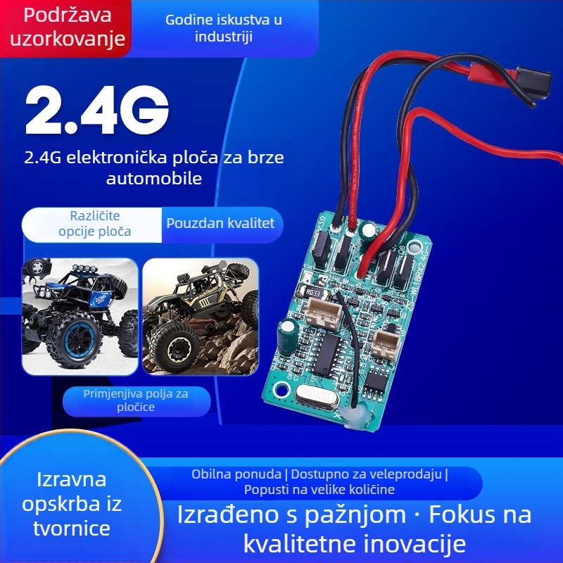 Daljinski upravljano vozilo visokih brzina, PCBA ploča za upravljanje i matična ploča za dječji igrački automobil, off-road pločica – razvoj pločice