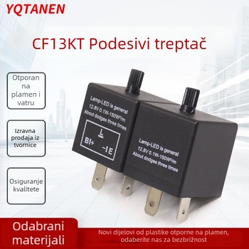 CF13JL-02 LED svjetlo s reguliranom frekvencijom, relej protiv treperenja