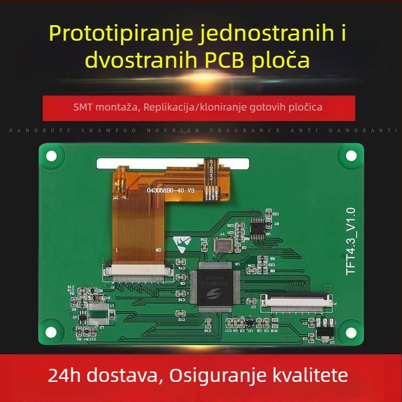 Prilagođene fleksibilne višeslojne PCB s bakrenom osnovom za medicinu, komunikacije, vojnu industriju, sigurnost te auto i zrakoplovnu industriju