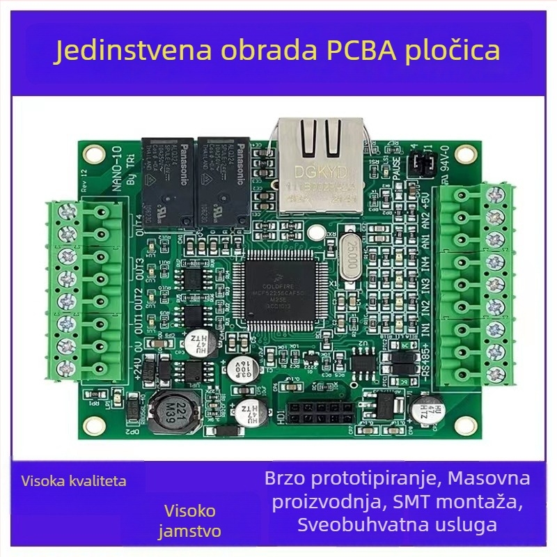 Prilagođene fleksibilne višeslojne PCB s bakrenom osnovom za medicinu, komunikacije, vojnu industriju, sigurnost te auto i zrakoplovnu industriju