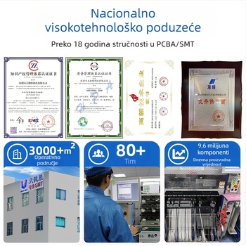 Matična ploča za vozilo s dvostrukim pohranom za dash cam, PCBA PCB, SMT montaža i ubrzano prototipiranje