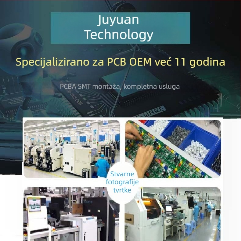Prilagođena višeslojna PCB s bakrenom osnovom, SMD lemljenje, prototipiranje, kopiranje i kloniranje
