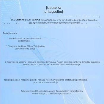 Matična ploča termometra za meso – razvoj i prilagodba, PCB ploča za kontrolu temperature hrane, PCBA rješenje za regulaciju temperature