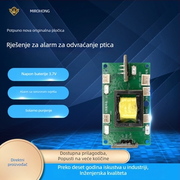 Solarna ploča za alarmu protiv ptica s PCBA fotosenzorom
