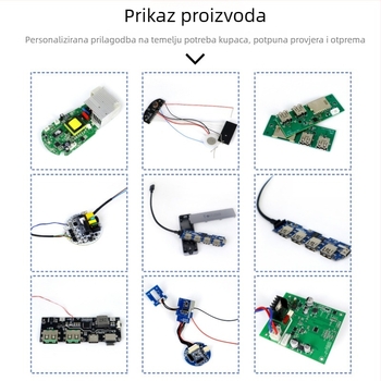 PCBA prekidačka ploča, SMT montaža, DIP zavarivanje, prilagođena PCB