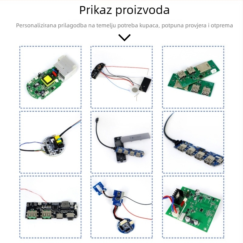 PCBA prekidačka ploča, SMT montaža, DIP zavarivanje, prilagođena PCB