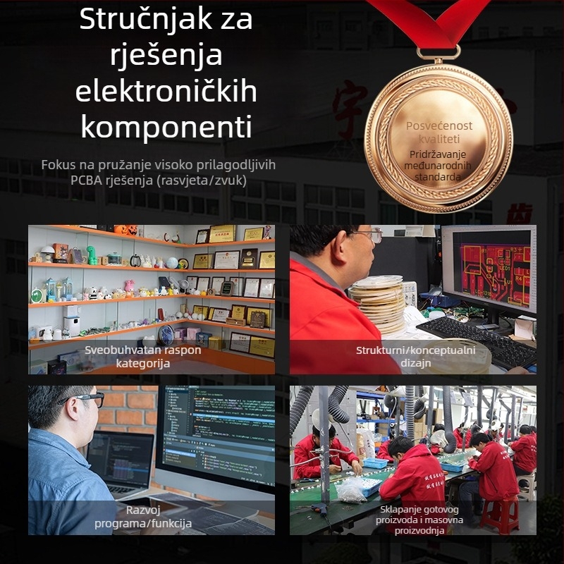AI PCBA rješenje za robota mačku, modul inteligentne glasovne interakcije za interaktivnu igračku