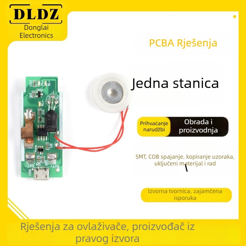 Donglai Electronics BBD-L6 PCBA pločica za uređaj za dopunu vode, PCB ploča za kozmetički uređaj, upravljačka pločica za male kućanske uređaje, dodaci za ovlaživač