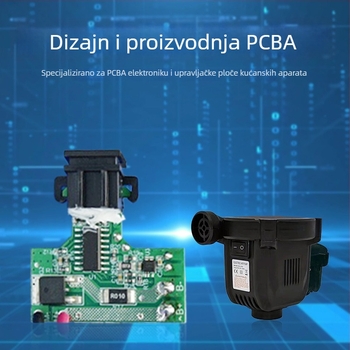 Kontrolna ploča za mobilnu pumpu zraka — dizajn i razvoj PCBA, izrada PCB-a i kopiranje ploče