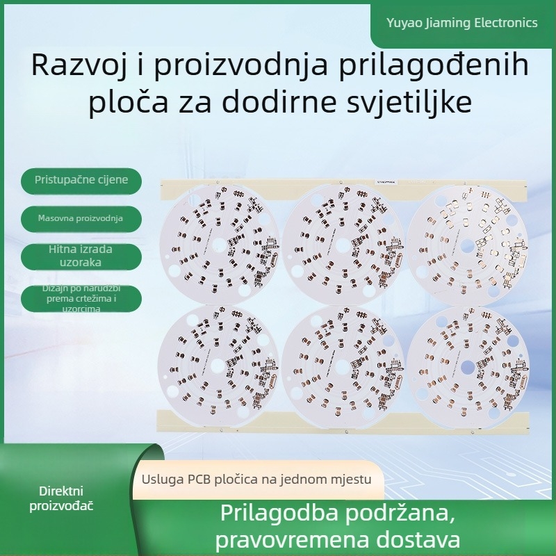 Dodirna LED PCB pločica – prototipiranje i masovna proizvodnja, izrada pločica i zavarivanje