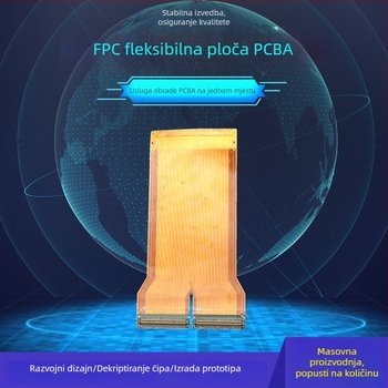 Zavarivanje za fleksibilnu FPC pločicu PCBA, izuzetno duga fleksibilna FPC ploča, SMT montaža