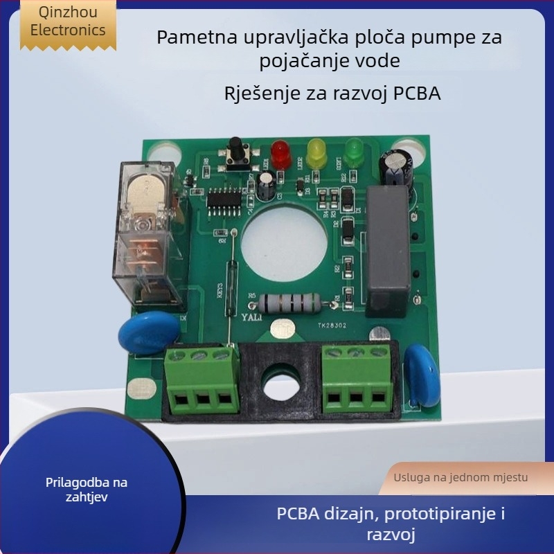 Inteligentna upravljačka ploča za pumpe za pojačanje tlaka, PCBA razvoj i vodootporna ploča za pogon pumpe