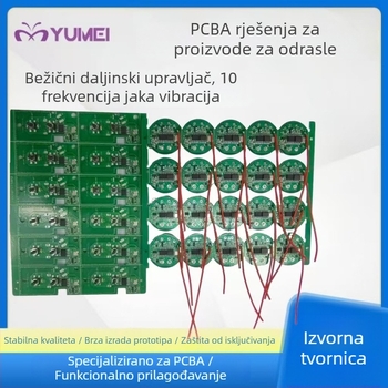 Elektroničke ploče za erotske igračke za odrasle, upravljanje putem aplikacije — dizajn i proizvodnja PCBA
