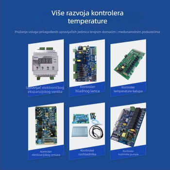 Industrijski kontroler za čiller i PLC ploču za dvostruki kompresor, zračno i vodeno hlađenje