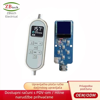 Ploča za kontrolu temperature električne deke s petostupanjskim tajmerom