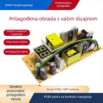 Kontrolna ploča napajanja PCBA – 200W, visoka snaga, širok raspon ulaznog napona, više izlaza s podešavanjem struje