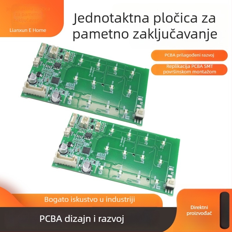PBCA ploča za pametni bravu — ploča za otključavanje i razvoj s podrškom za više modula